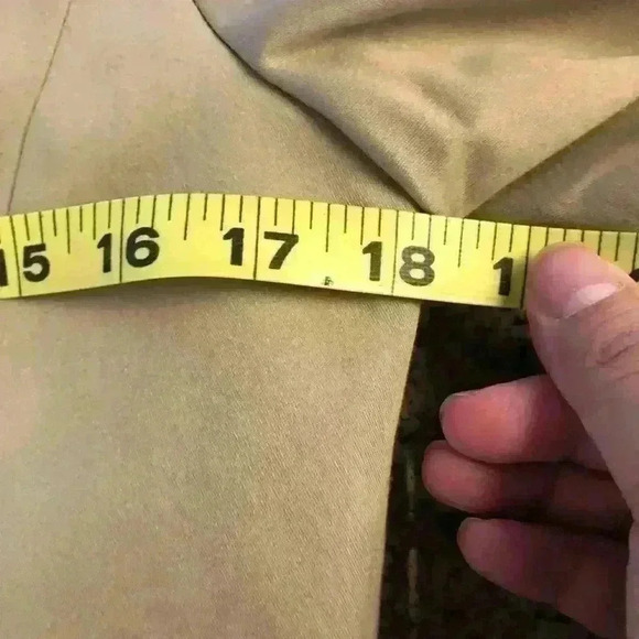 Worthington Khaki Beige Light Brown Career Blazer Jacket Women 8 Petite - Picture 7 of 10